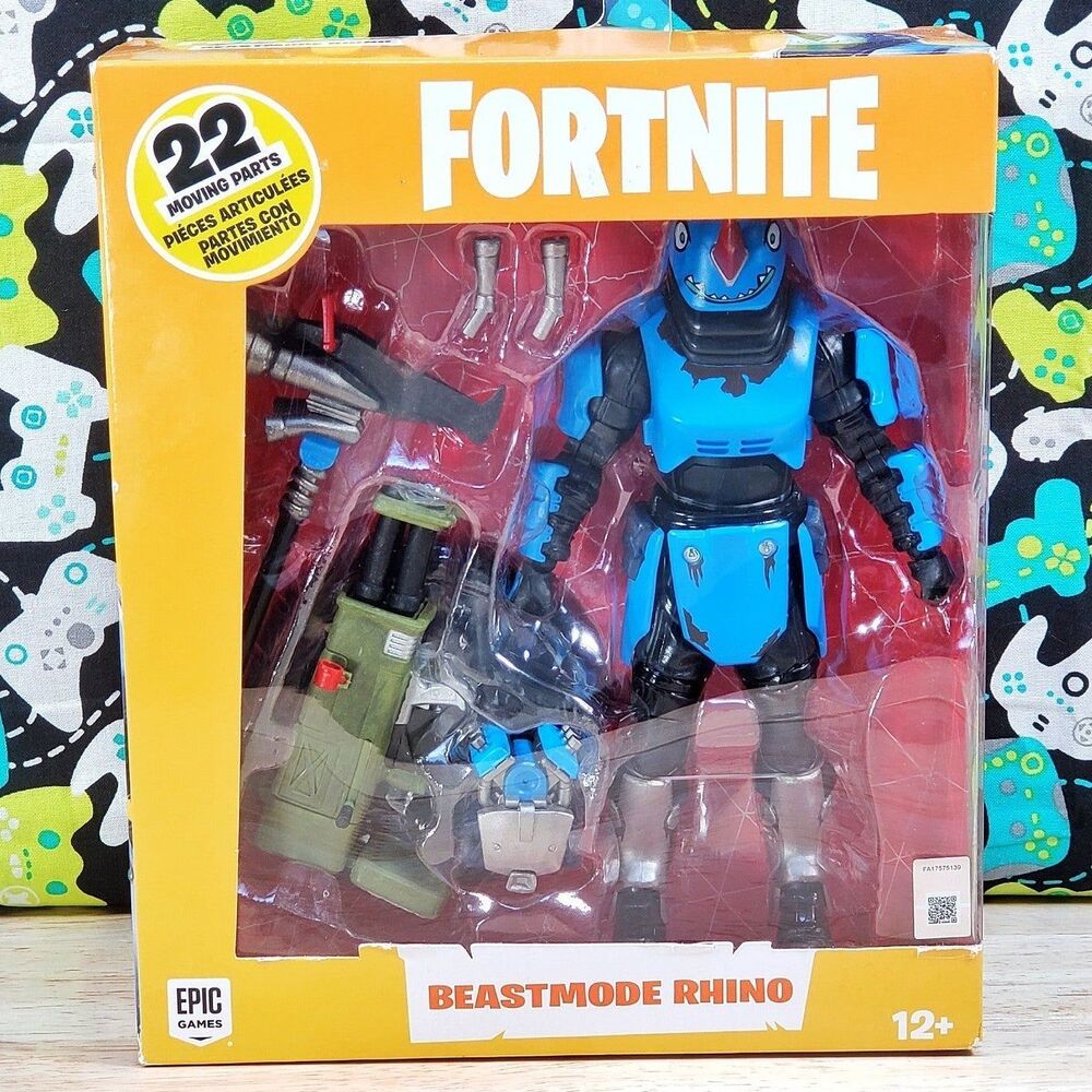 SOLD OUT - Fortnite Beastmode Rino 7" Collectible Action Figure McFarlane Toys